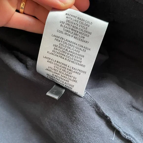 Levi's Men's Canvas Utility Jacket - Blue w/ Brown Corduroy Collar (Small) - Picture 8 of 8